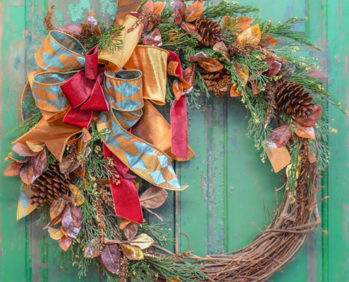 Hand Crafted Artificial Wreath